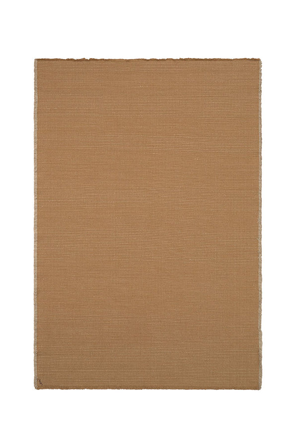 Handloom Area Rug Ochre