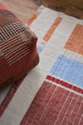 HANDLOOM RUG COLUMNS MULTI COLOR