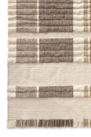 HANDLOOM RUG COLUMNS NATURAL
