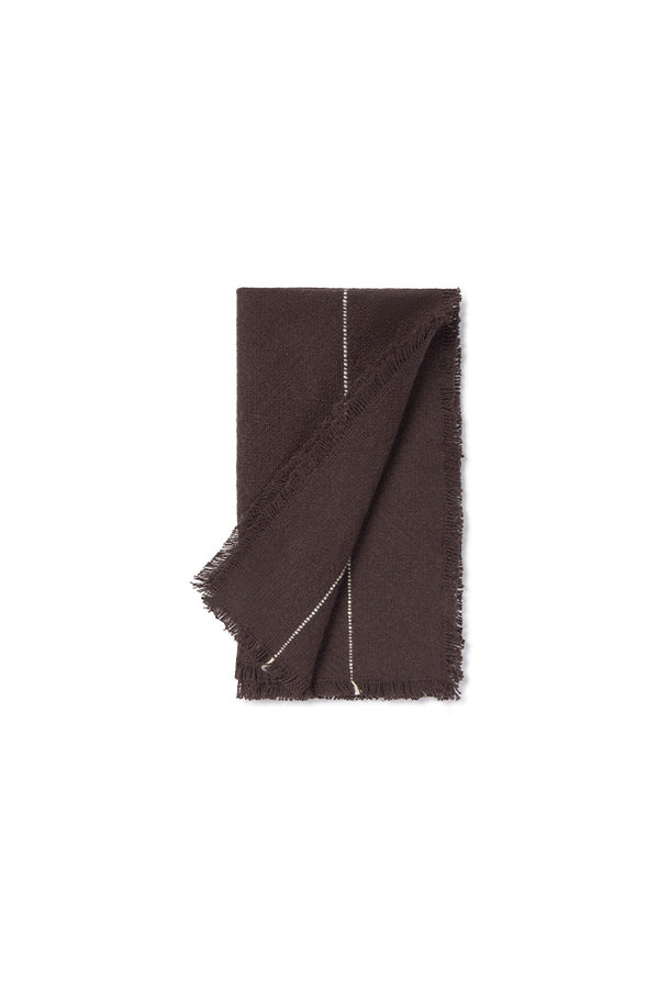 HANDLOOM NAPKINS CAFÉ (SET OF 4)