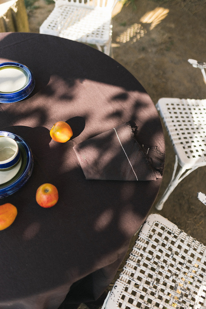 HANDLOOM NAPKINS CAFÉ (SET OF 4)