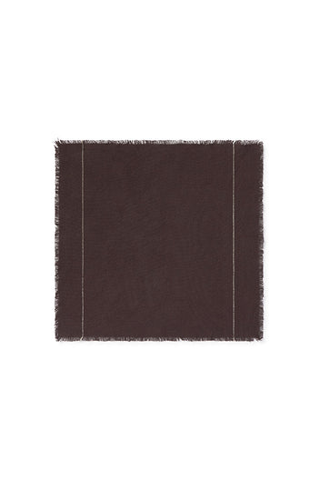 HANDLOOM NAPKINS CAFÉ (SET OF 4)