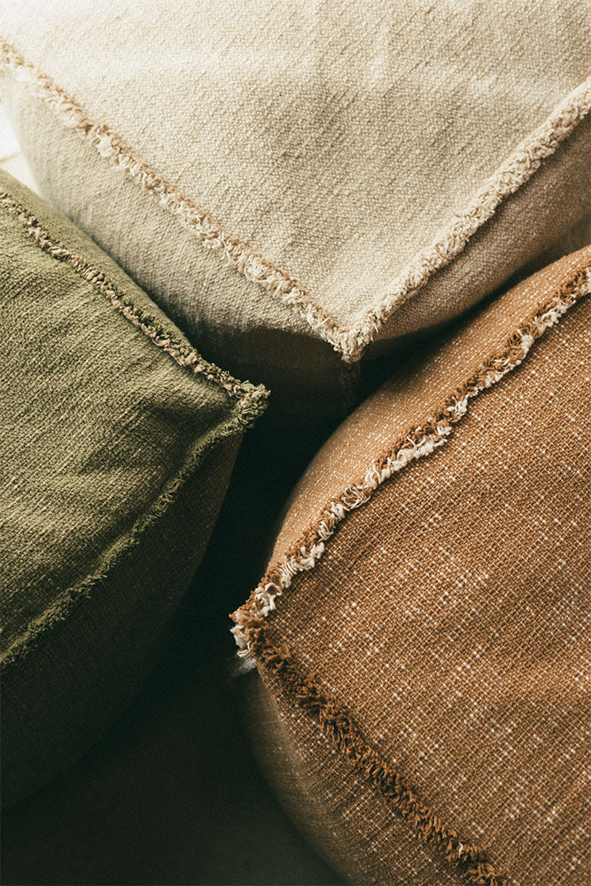Handloom PUFF Beige