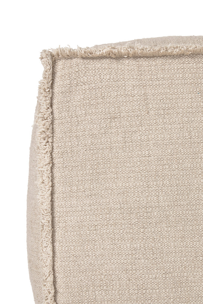 Handloom PUFF Beige