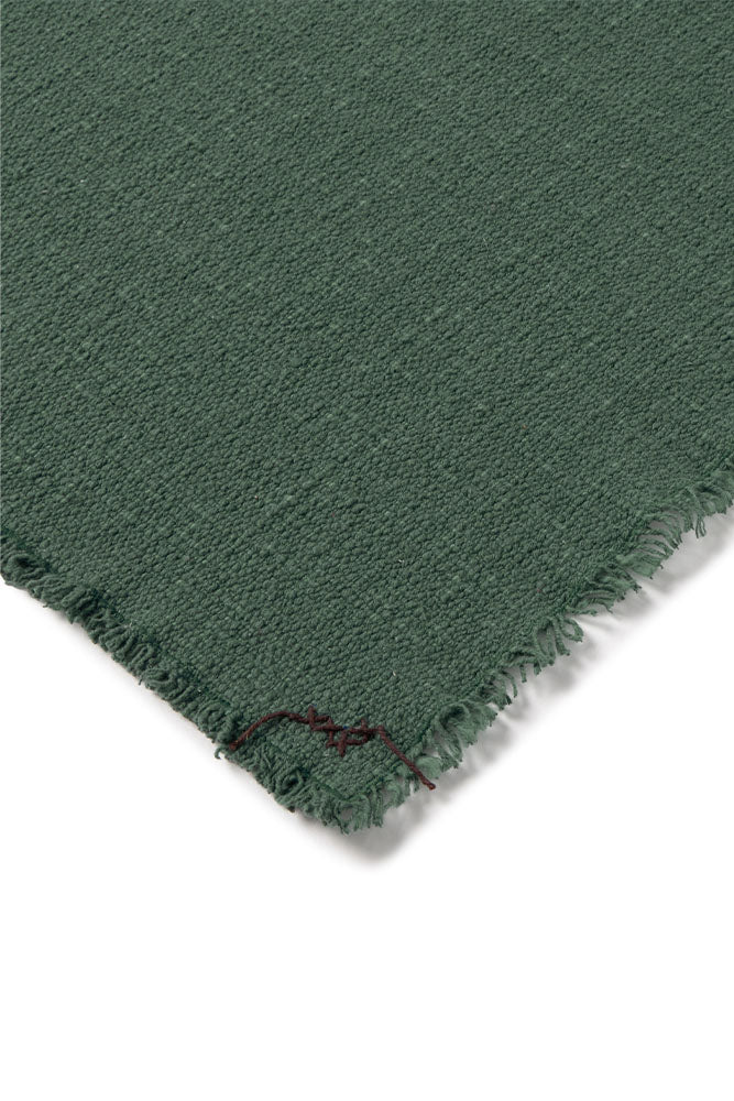 Handloom Placemats  Duck green (Set of 4)