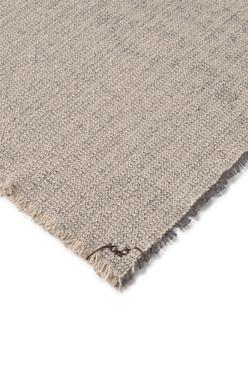 Handloom Placemats Natural and Dark Grey (Set of 4)