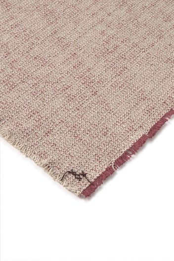 Handloom Placemats Natural and Marsala (Set of 4)