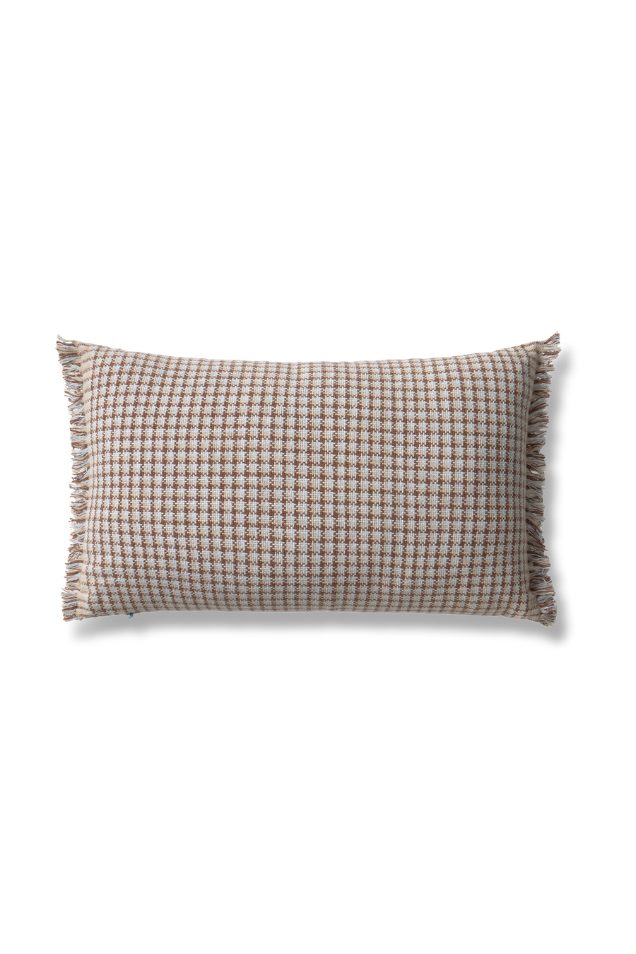 CUSHION PEPITA BLUE