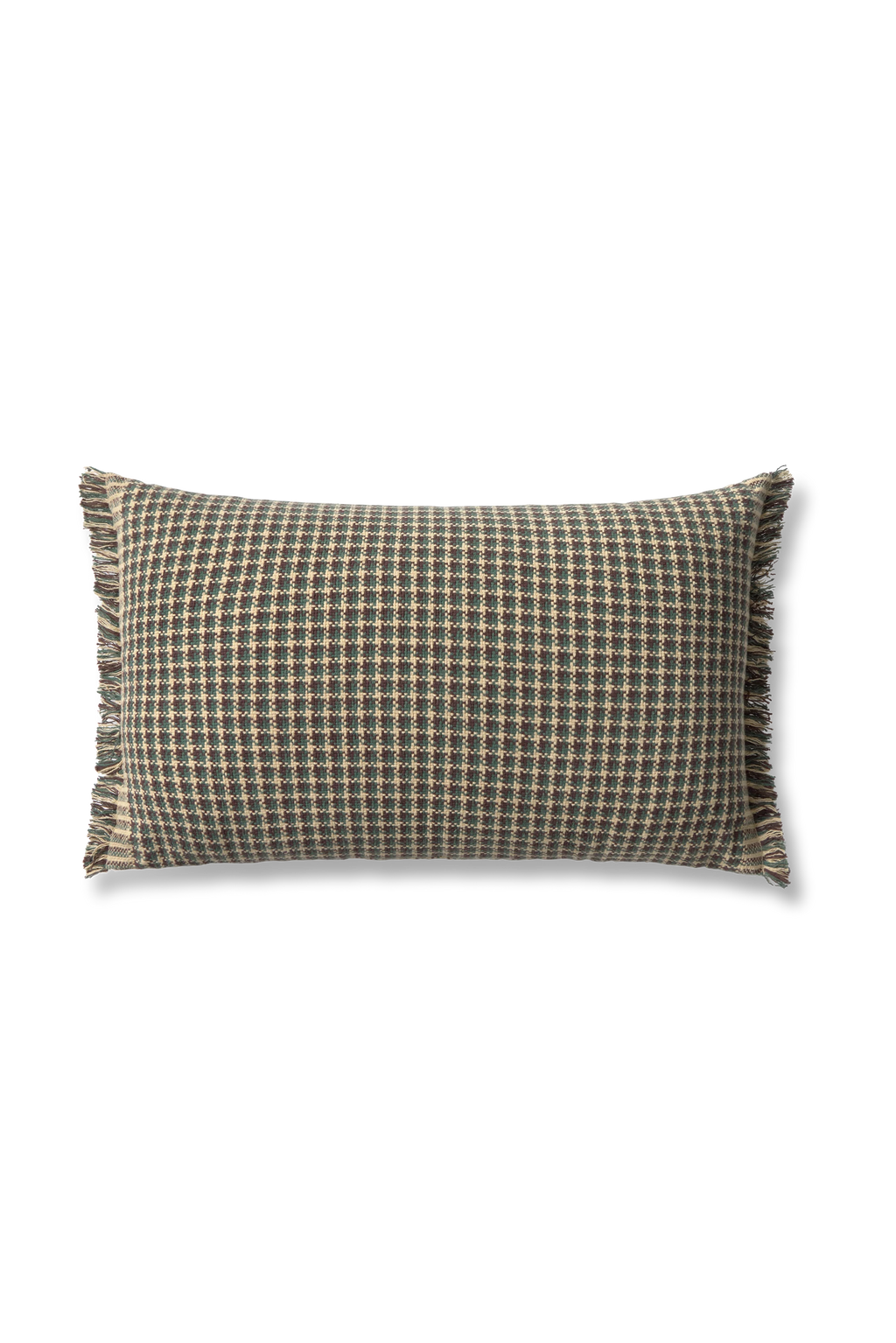 CUSHION PEPITA GREEN
