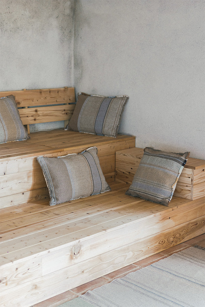 HANDLOOM SQUARE CUSHION PUEBLA
