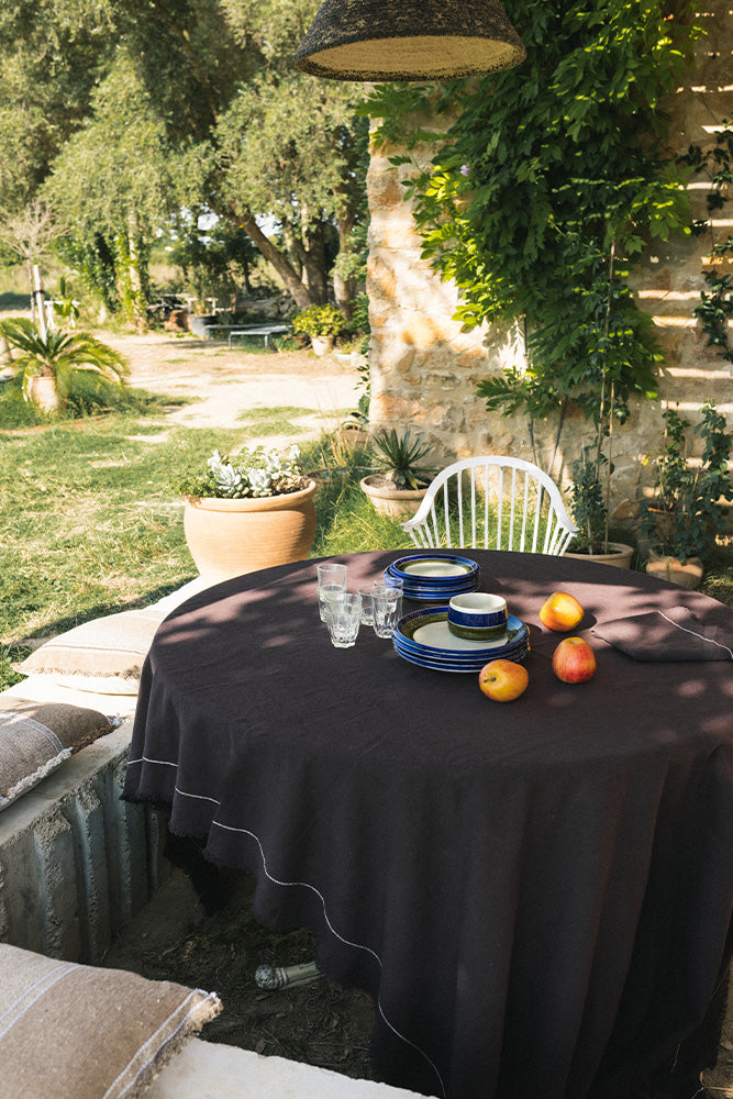 HANDLOOM TABLE CLOTH CAFÉ
