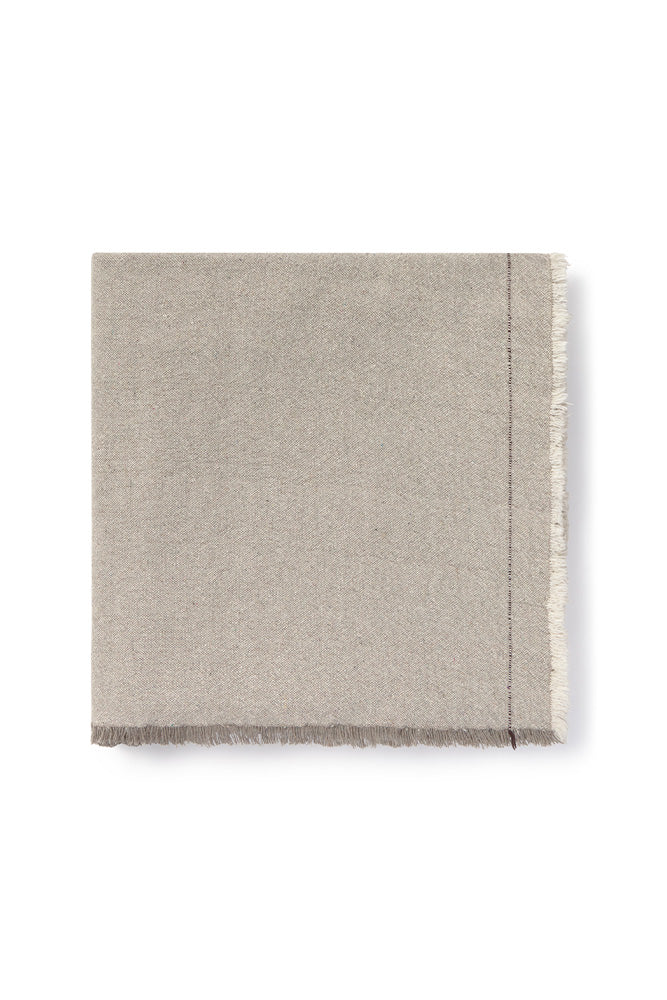 HANDLOOM TABLE CLOTH GREIGE