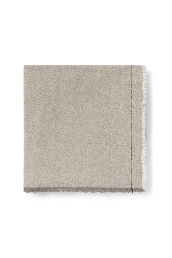 HANDLOOM TABLE CLOTH GREIGE