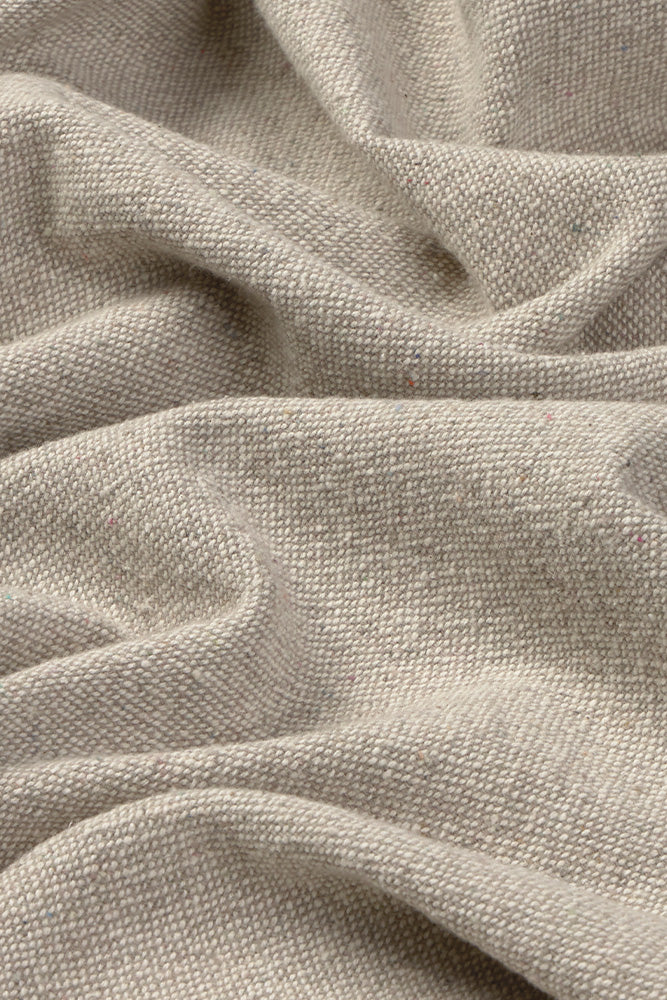 HANDLOOM TABLECLOTH GREIGE