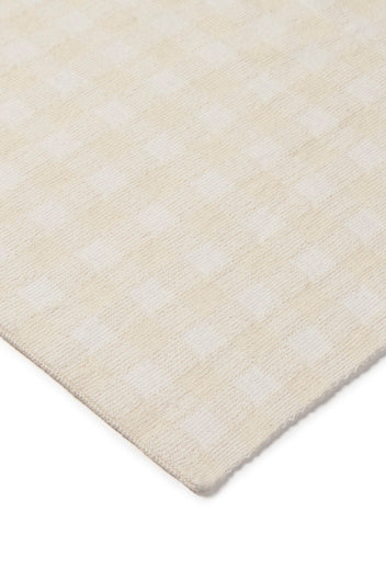 KNITTED BLANKET VICHY IVORY