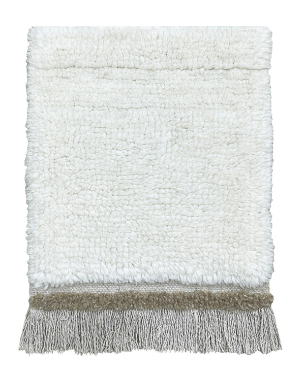 SWATCH WOOLABLE RUG STEPPE - SHEEP WHITE