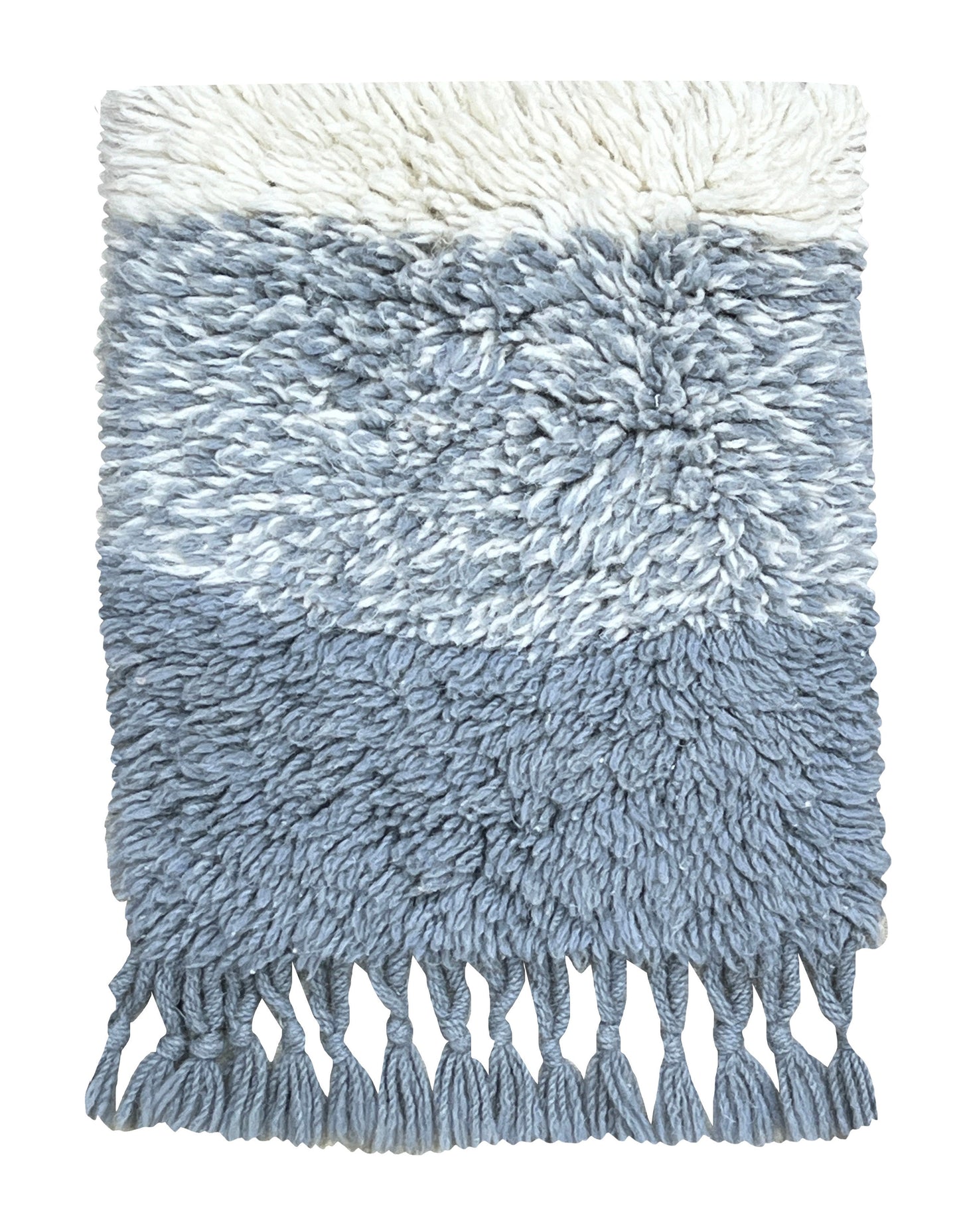 SWATCH WOOLABLE RUG INTO THE BLUE