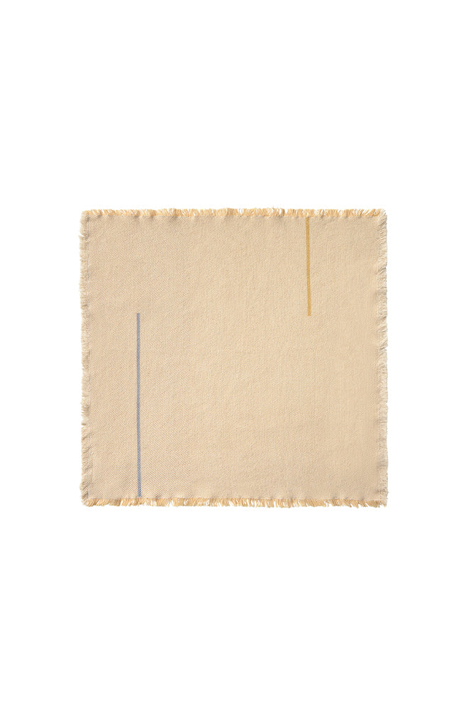 SET OF 4 NAPKINS VERTICAL NATURAL