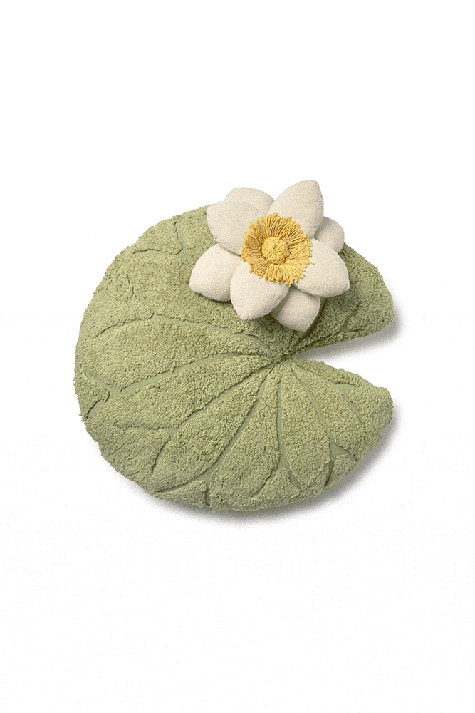 FLOOR CUSHION WATER LILY