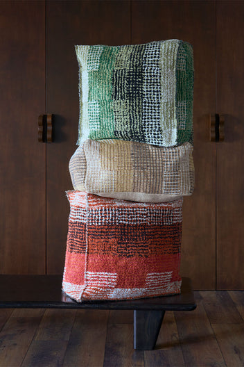 REVERSIBLE CITY PUFF OCHRE