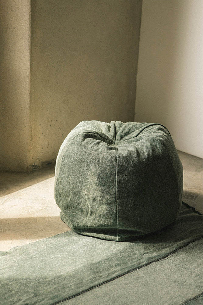 STONEWASHED PUFF DUCK GREEN