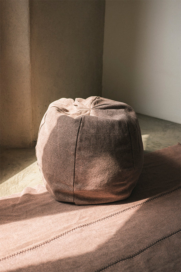 STONEWASHED PUFF SOIL BROWN