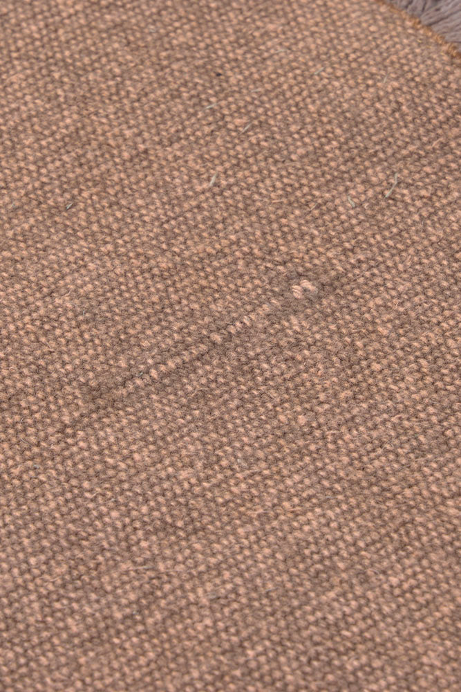 STONEWASHED PLACEMATS AND COASTERS SOIL BROWN (SET OF 4)