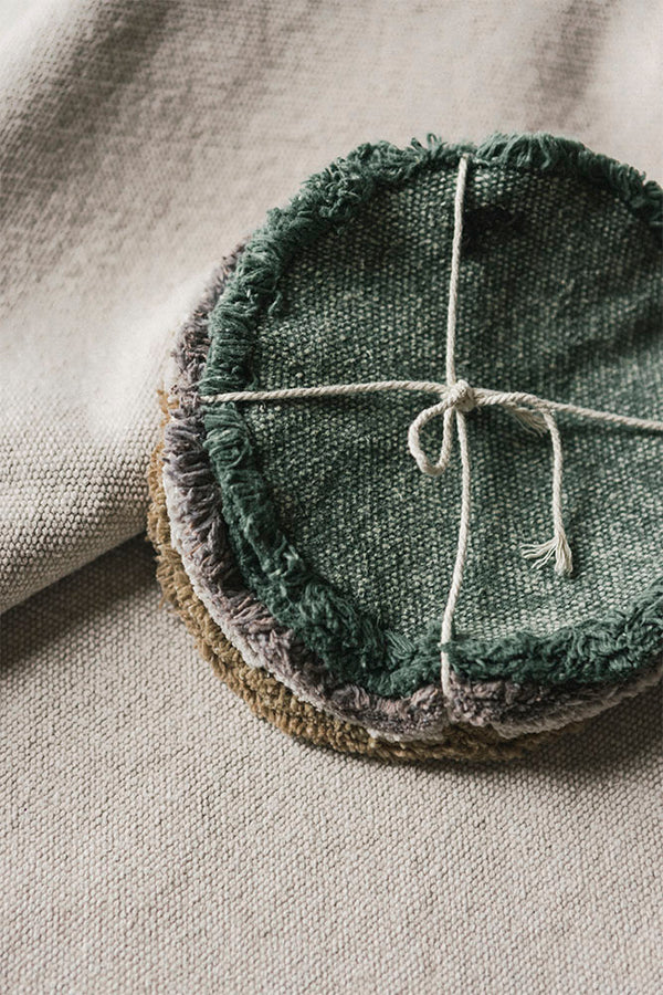 STONEWASHED COASTERS (SET OF 8)