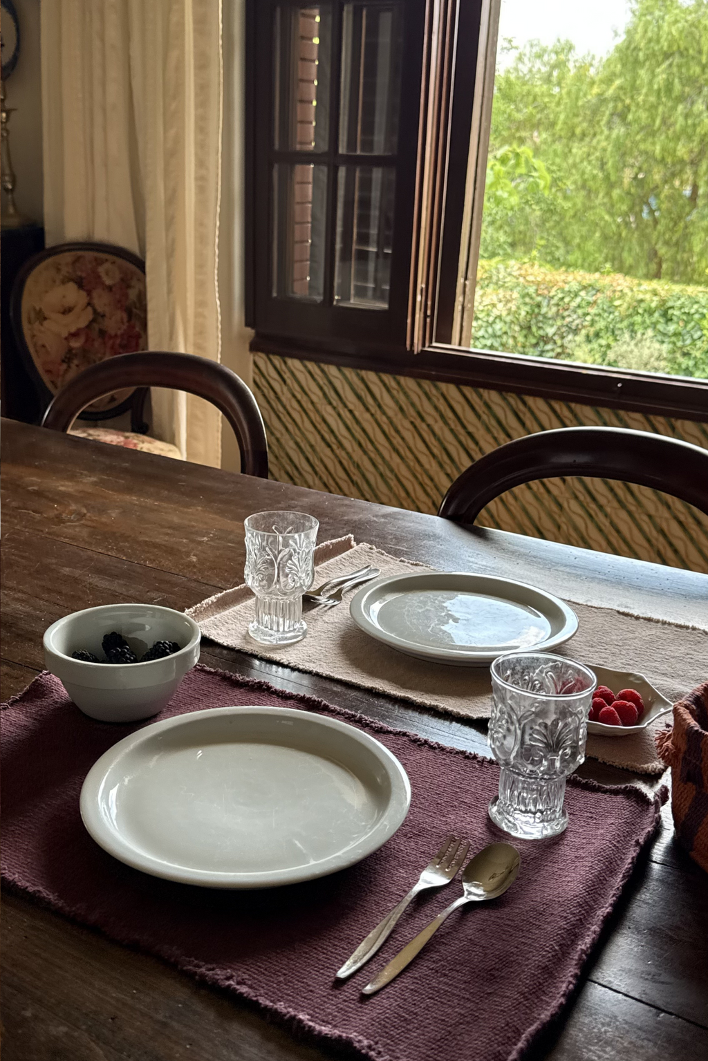 GIFT | SET OF 2 RECYCLED COTTON PLACEMATS