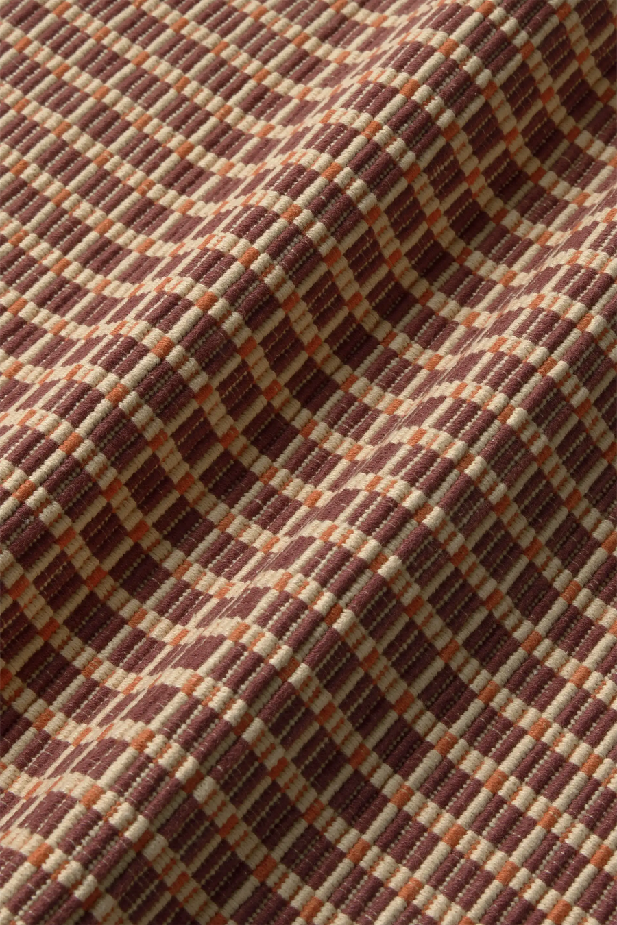 PLACEMAT CHECKER MARSALA - SET OF 2