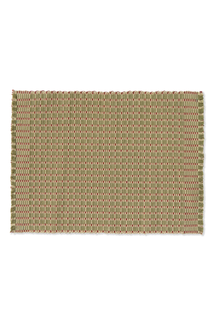 PLACEMAT CHECKER MOSS - SET OF 2