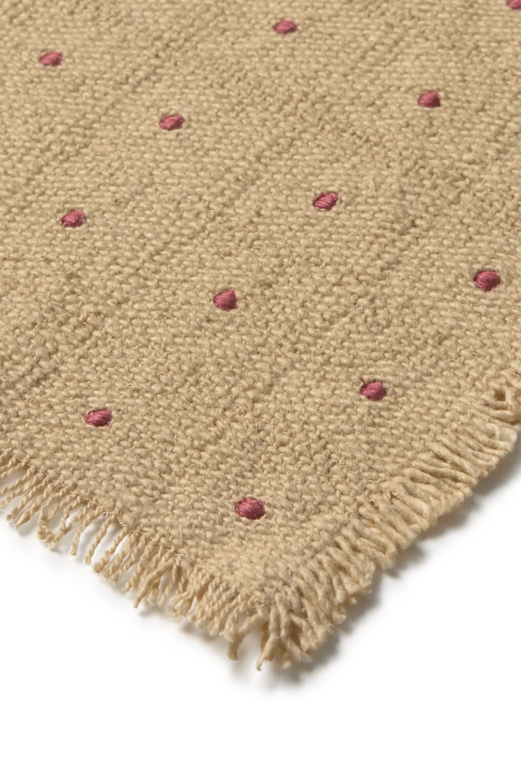 PLACEMAT DOTS BEIGE - SET OF 2
