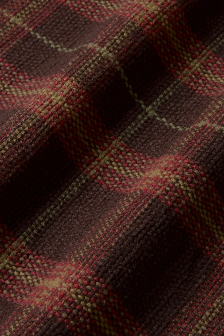 PLACEMAT TARTAN COFFEE BEAN - SET OF 2