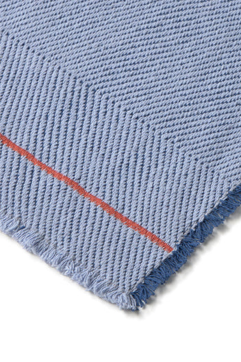 SET OF 2 PLACEMATS VERTICAL ANIL BLUE
