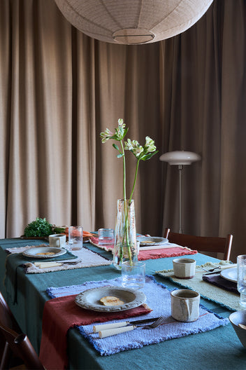 SET OF 2 PLACEMATS VERTICAL NATURAL