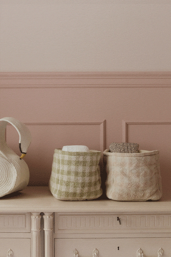 QUILTED BASKET MATCHA