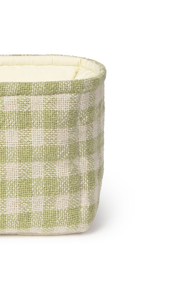 QUILTED BASKET MATCHA