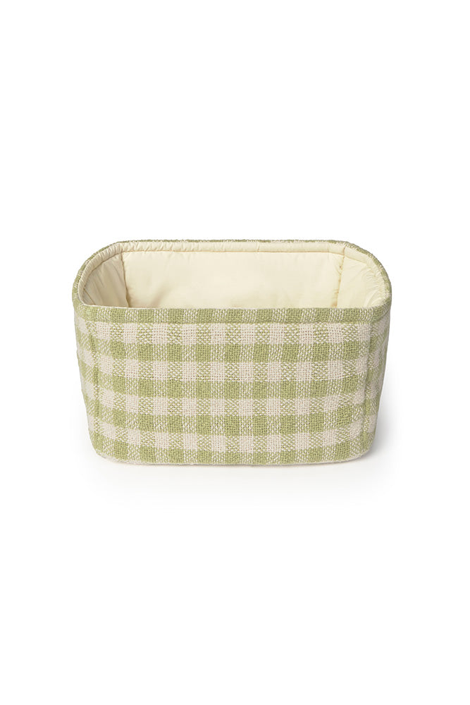 QUILTED BASKET MATCHA