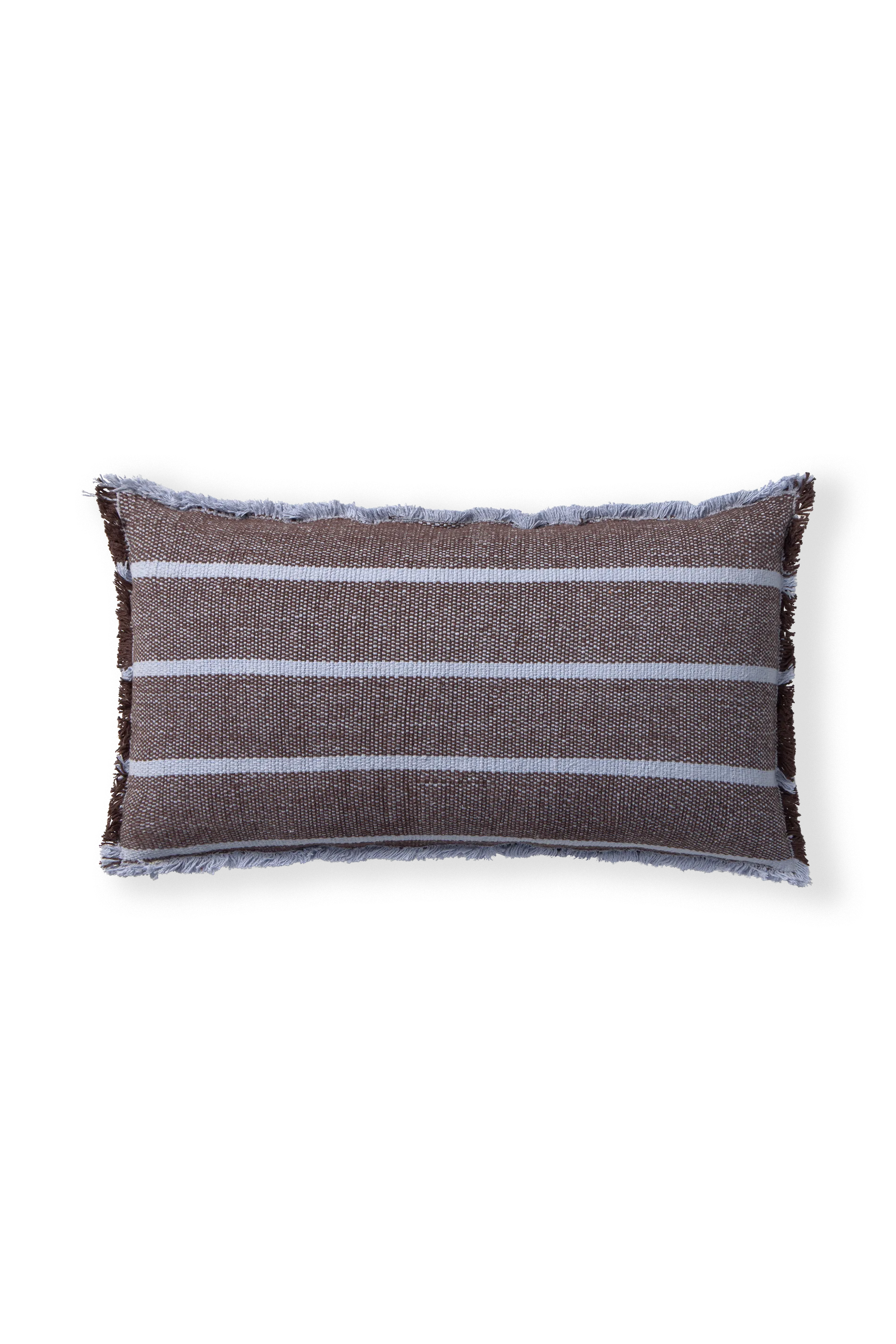 RECTANGULAR CUSHION LINES NAVY