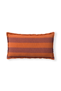 RECTANGULAR CUSHION LINES TERRACOTA