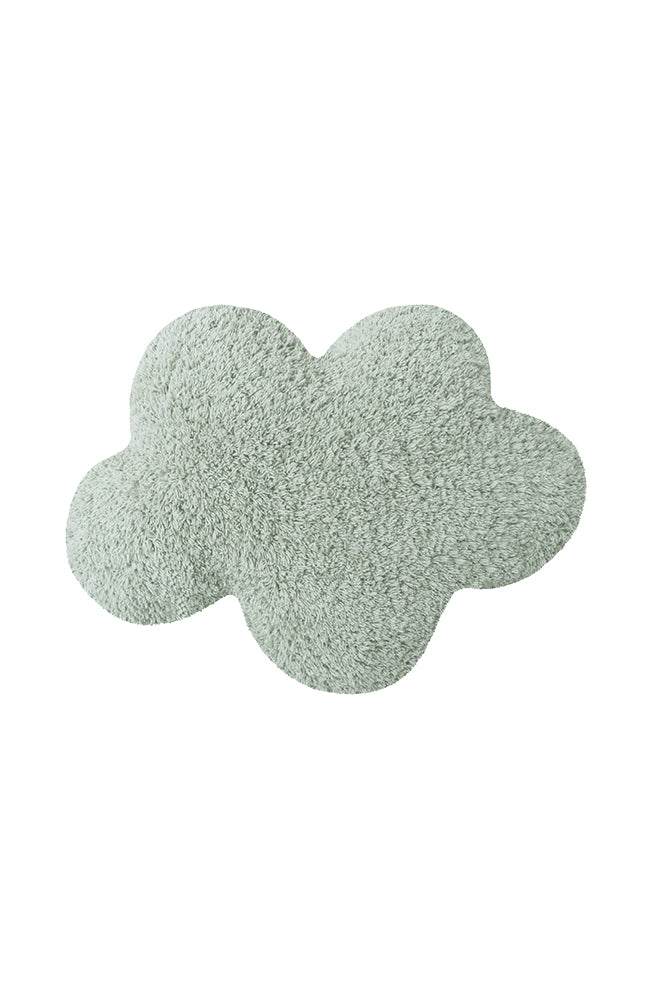 Clouds Blue Sage Floor Cushion - Thumbnail 2