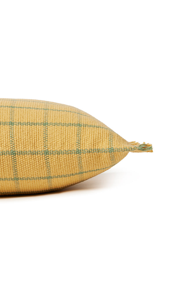 CUSHION GEO BLOCK HONEY