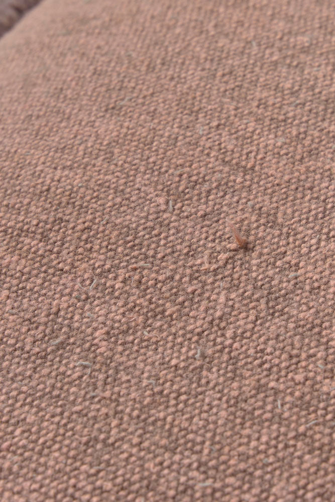 STONEWASHED SQUARE CUSHION SOIL BROWN