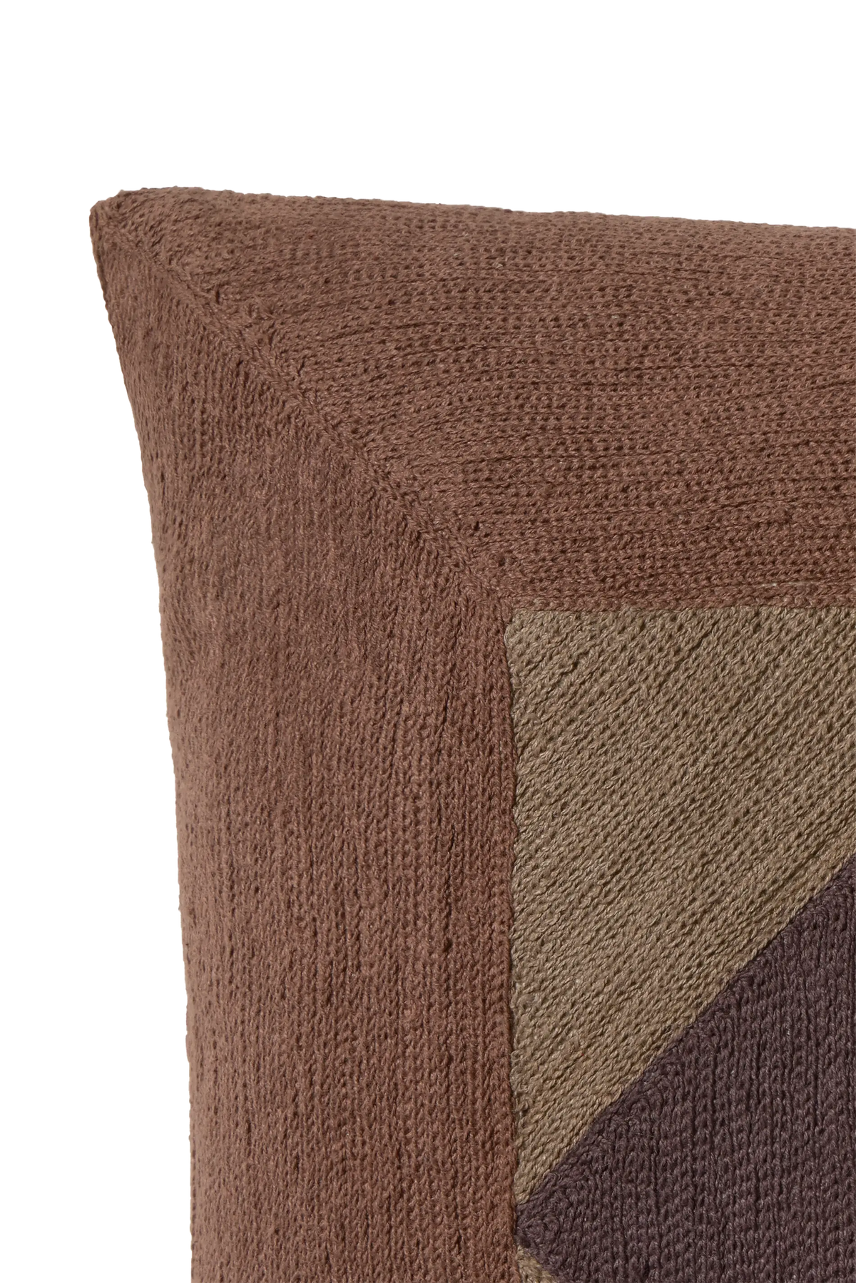 CUSHION TESSERA BROWN