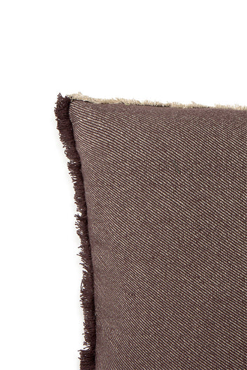 SQUARE CUSHION VERTICAL COFFEBEAN
