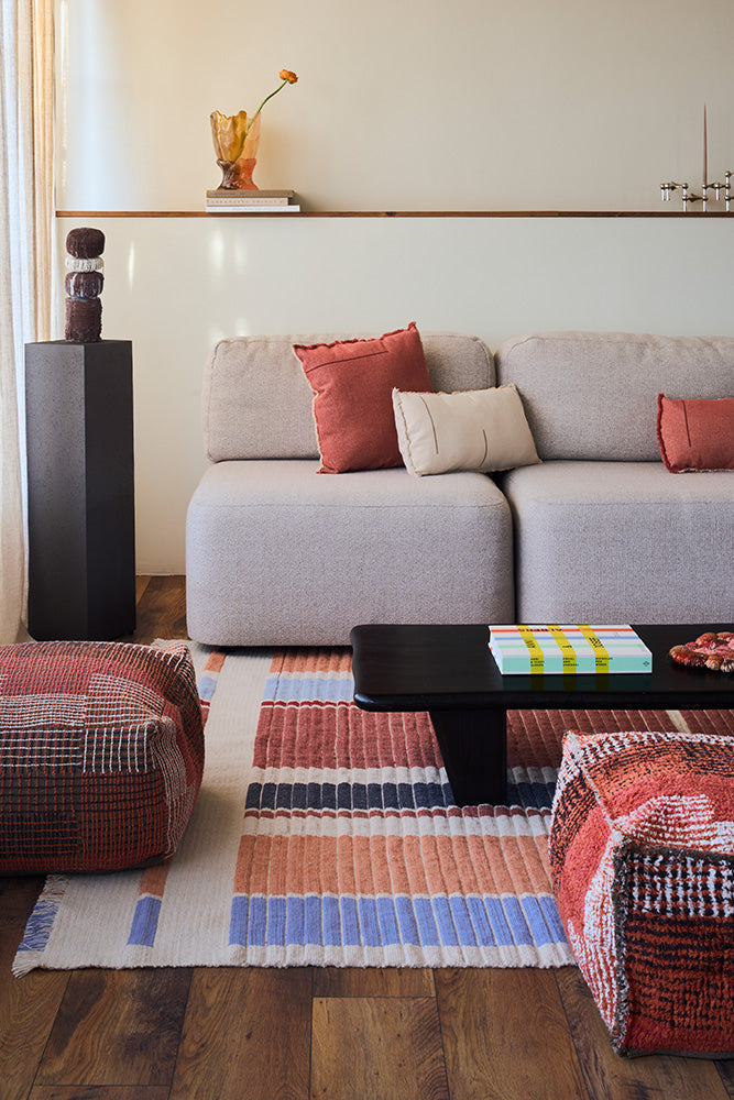 RECTANGULAR CUSHION VERTICAL NATURAL