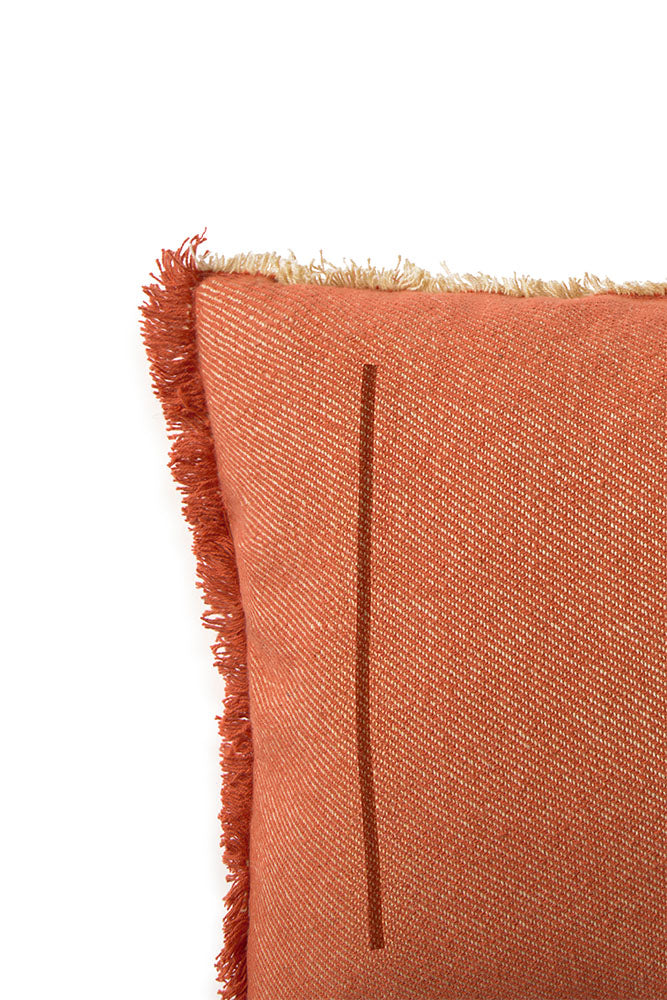 RECTANGULAR CUSHION VERTICAL NEW TERRACOTA