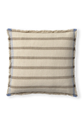 SQUARE CUSHION LINES BROWN
