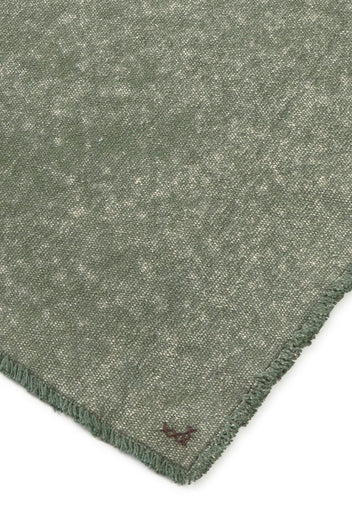STONEWASHED TABLE RUNNER DUCK GREEN
