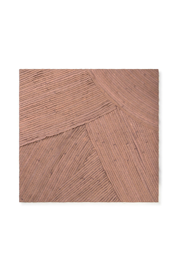 STONEWASHED WALL DECOR THIN CANVAS SOIL BROWN